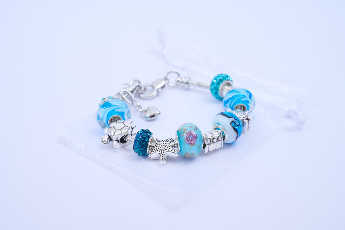 Charm Armband „Meer Edition“ – Edelstahl