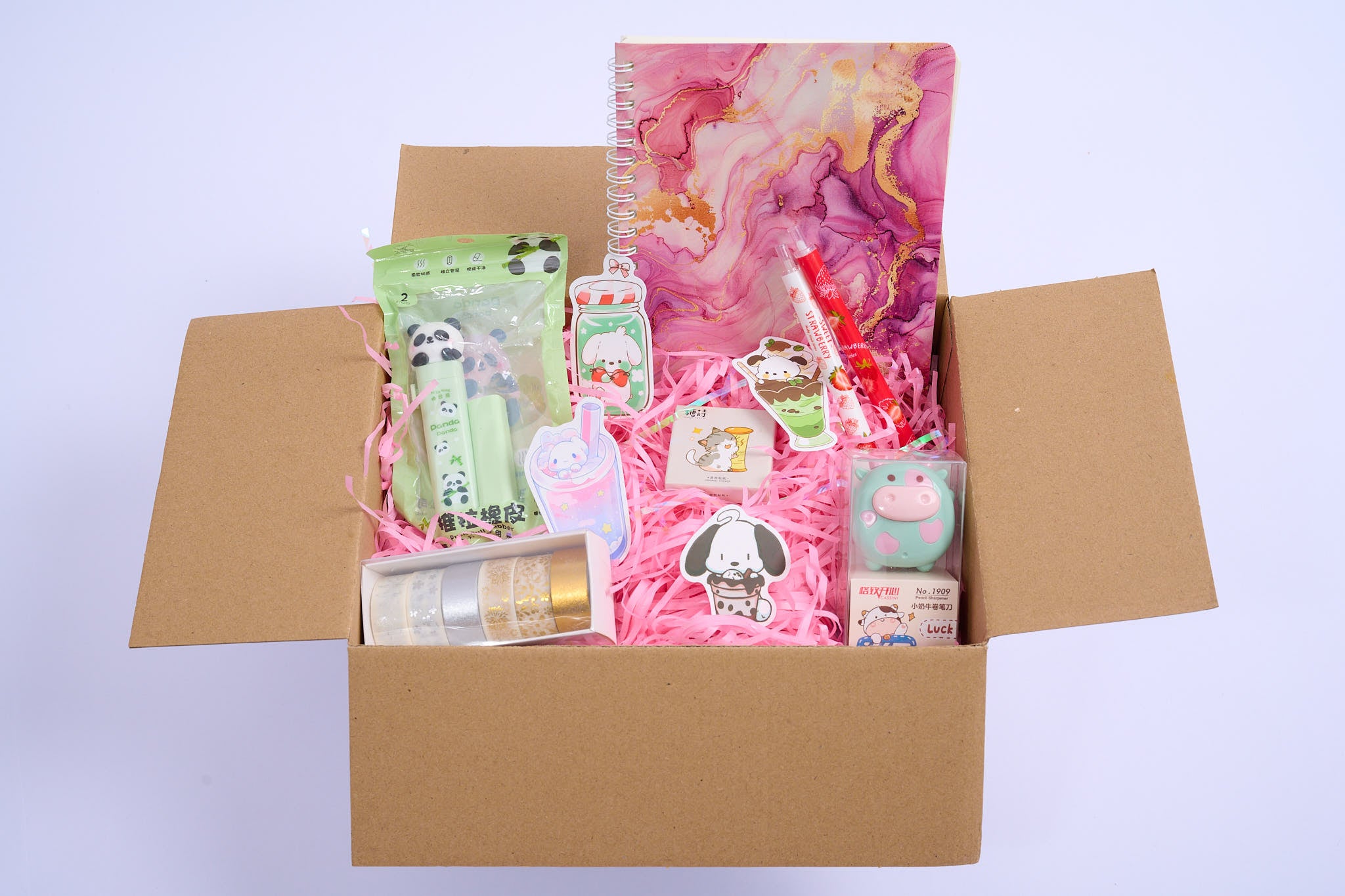 Geschenkbox „Pink Yuzu Office standard“